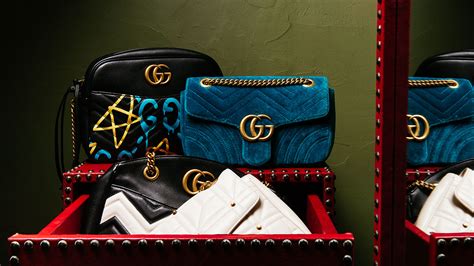 GUCCI Marmont Handbag Collection.